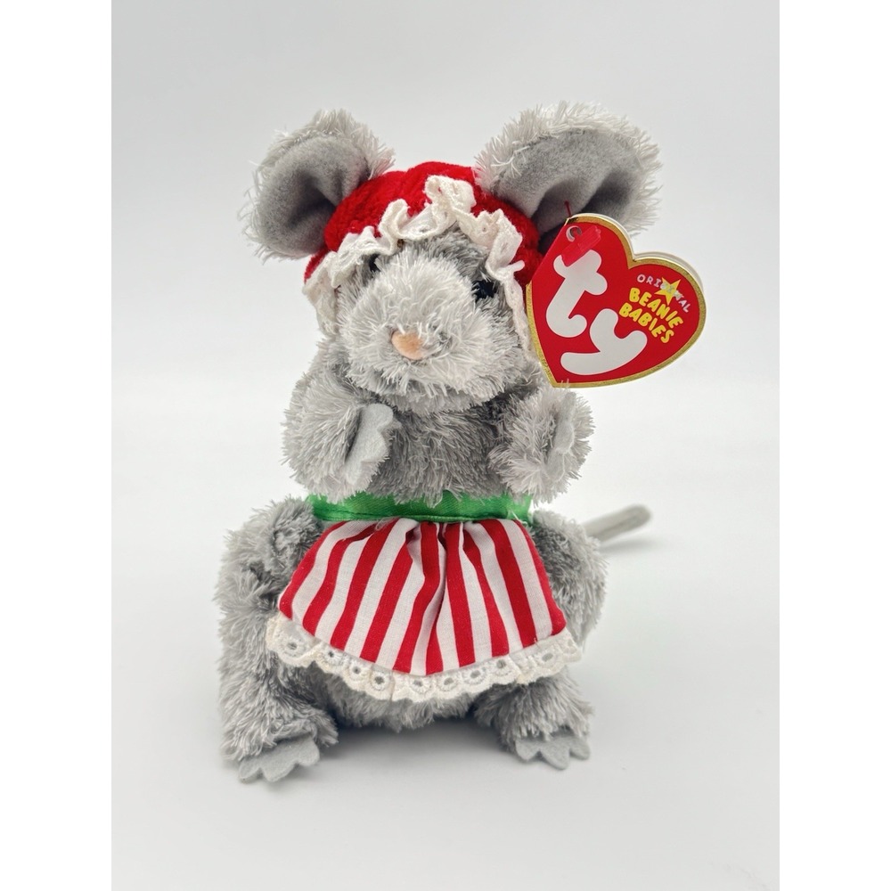 TY Beanie Baby - JANGLEMOUSE the Holiday Mouse